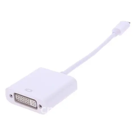 

USB 3.1 Type C male to DVI female adapter supports 1080P for MacBook and chrombook DVI Extended Power Adapter Cable