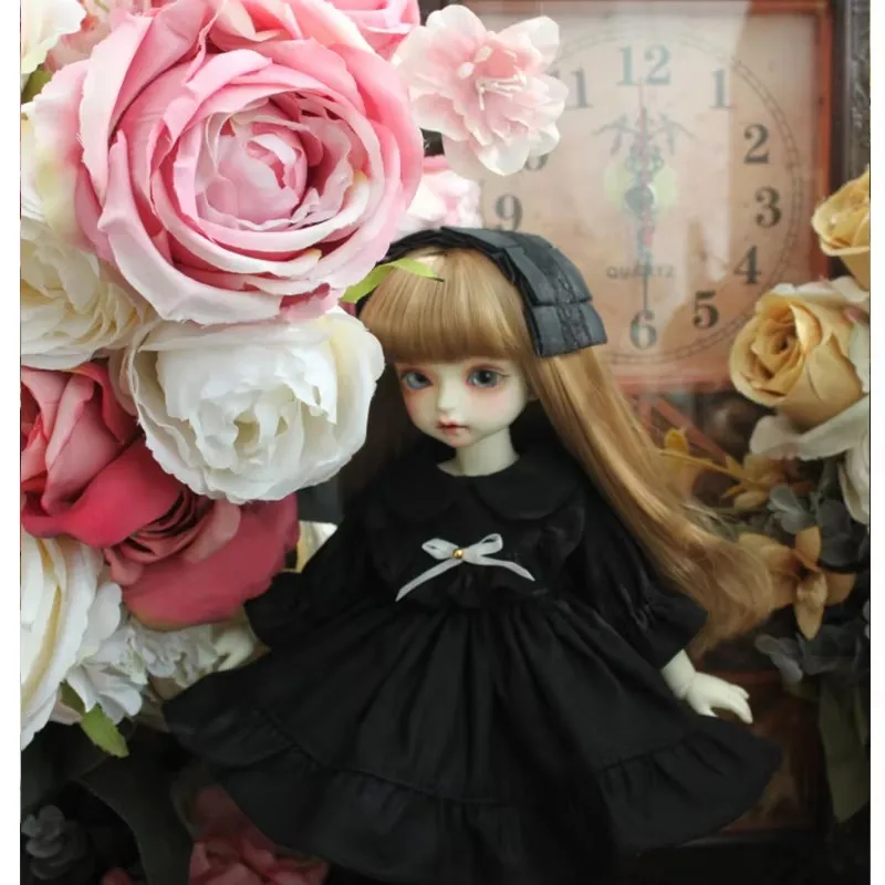 Simple Doll Dress And Hair Band Set for 1/3 1/4 1/6 BJD SD DD Blyth Dolls - Fashionable Accessory Bjd Clothes