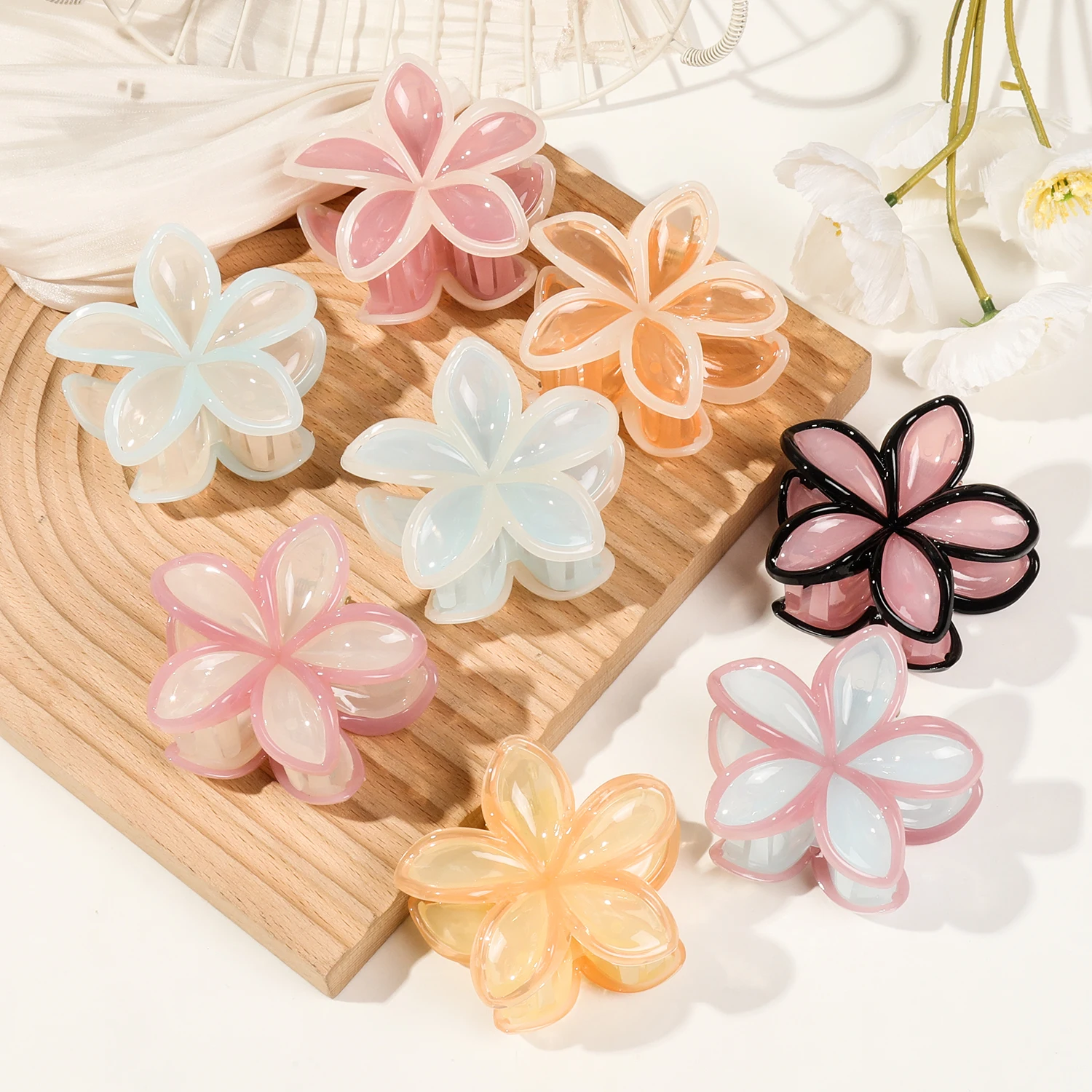 Summer Pearl Jelly Hair Claw C - огляд і ціна Ethnic Fashion Accessories