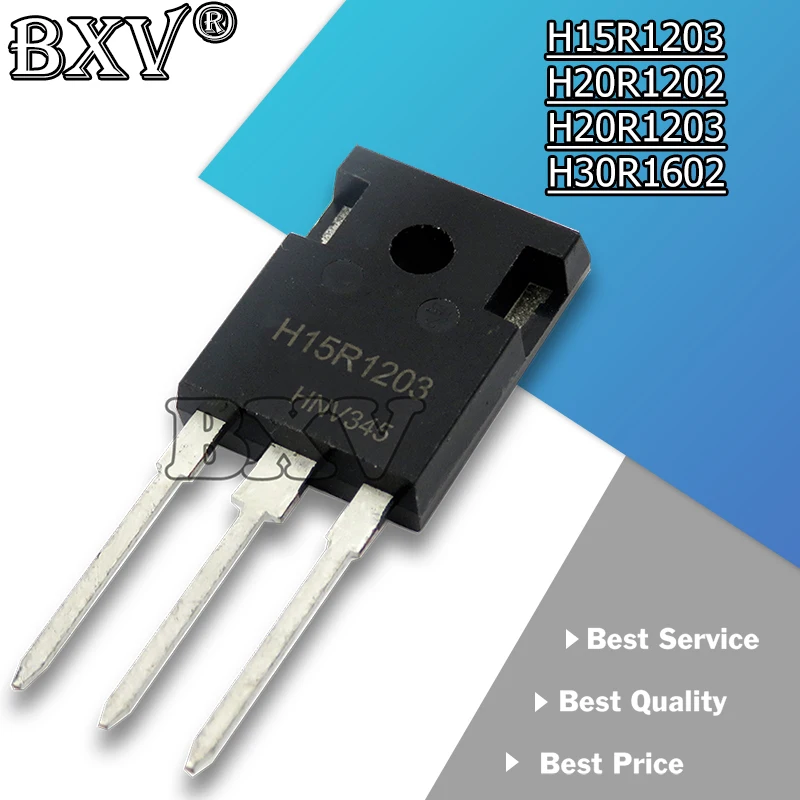 5PCS/LOT H20R1202 H30R1603 TO-247 H15R1203 H20R1203 H30R1602 TO247 15R1203 20R1202 20R1203 30R1602 New And Original