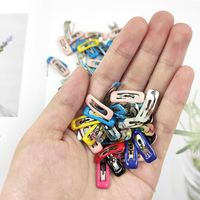 10Pcs/set 2cm Mini Cute Hair Clip Children Side Clip Baby Hair DIY Accessories Pet Clip Small Doll Cat Dog Hairpin