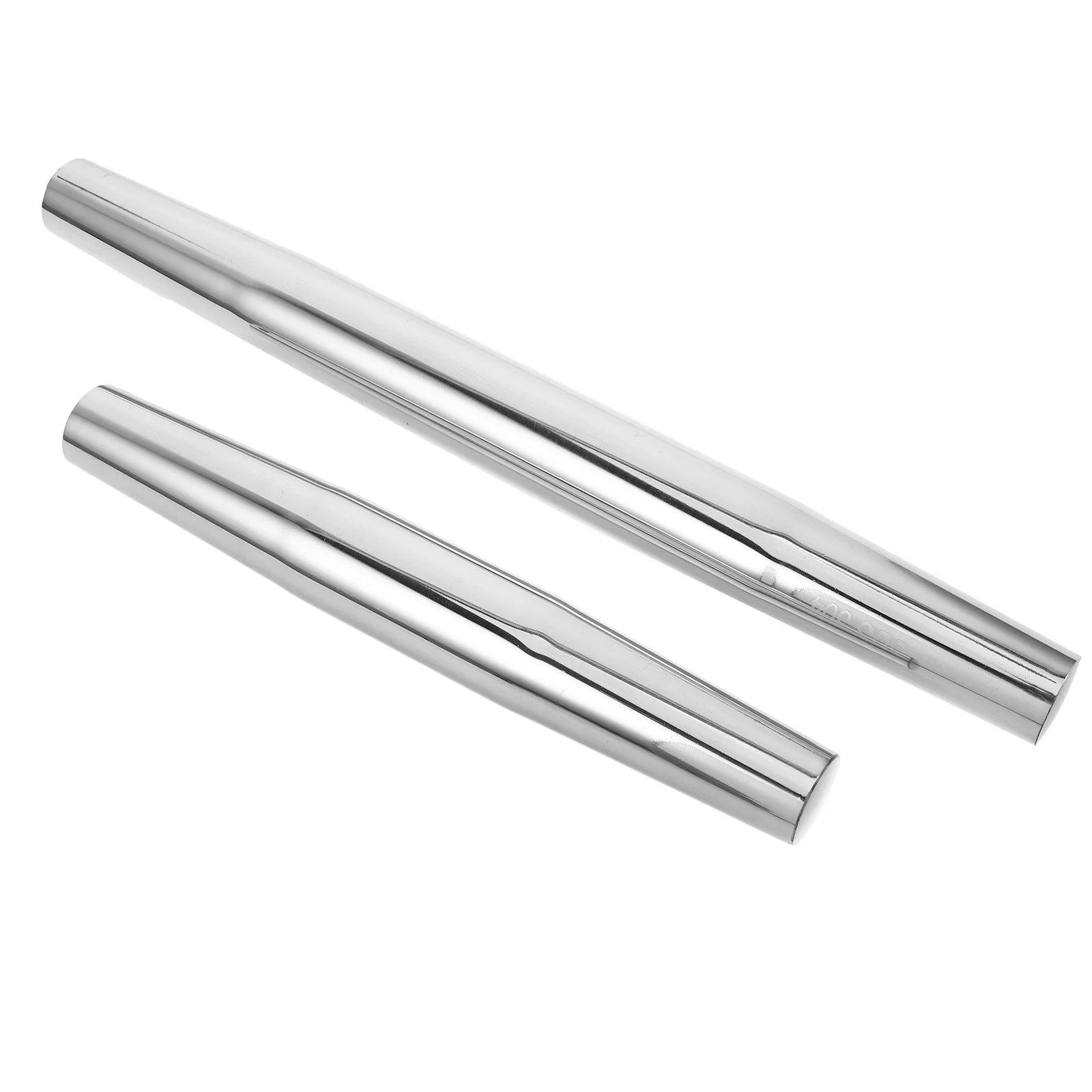 

2Pcs Baking Rolling Pin Stainless Steel Material Resists Stains Non Stick for Cake Bread Making Tools Professional Kitchen Use