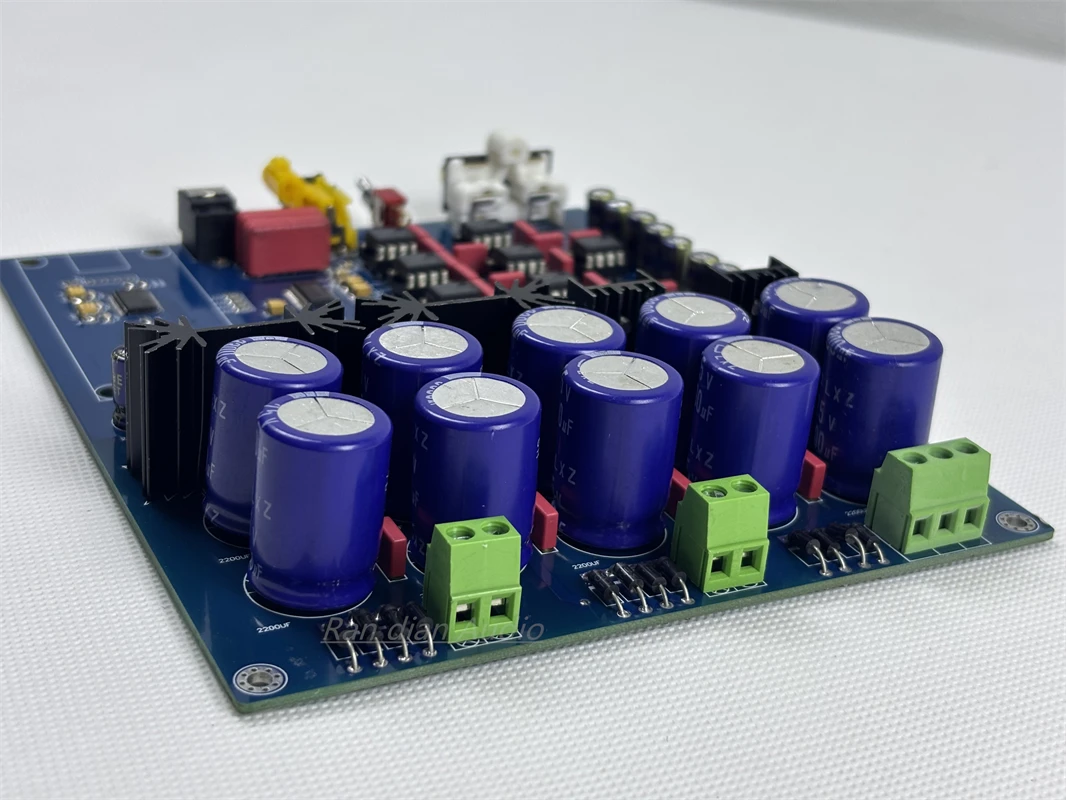 PCM1794+AK4113 Decoder DAC (Supports Fiber Optic.Coaxial USB input AK4113VF JRC5532  NE5534