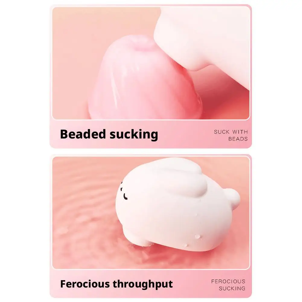Vibrating egg massager Cute Rabbit Pussy Clit Sucking Vibrator G-spot clitoral stimulator USB Rechargeable Adult Sex Toy - Image 5
