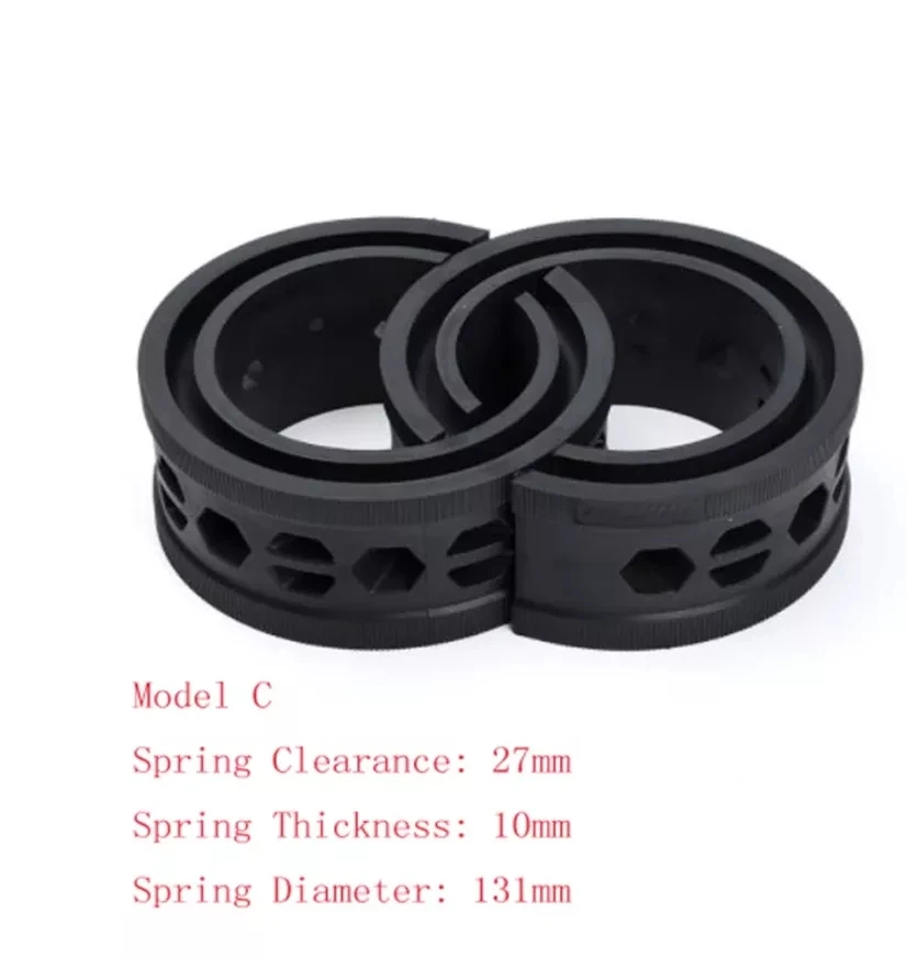 NEW car 19-hole Black Buffer Rubber Shock-absorbing Rubber Spring Buffer Rubber Pad Shock Absorber Shock-absorbing Rubber Spring