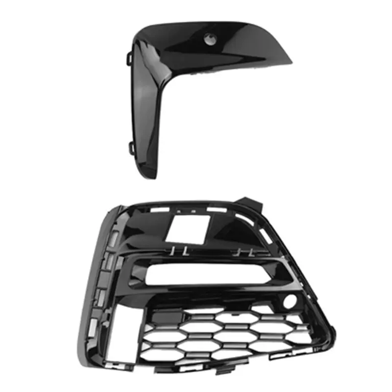 Excellent-Front Bumper Fog Light Grille +Trim Fog Light Frame For BMW 3 Series G20 G28 320Li 325Li 2019-2022