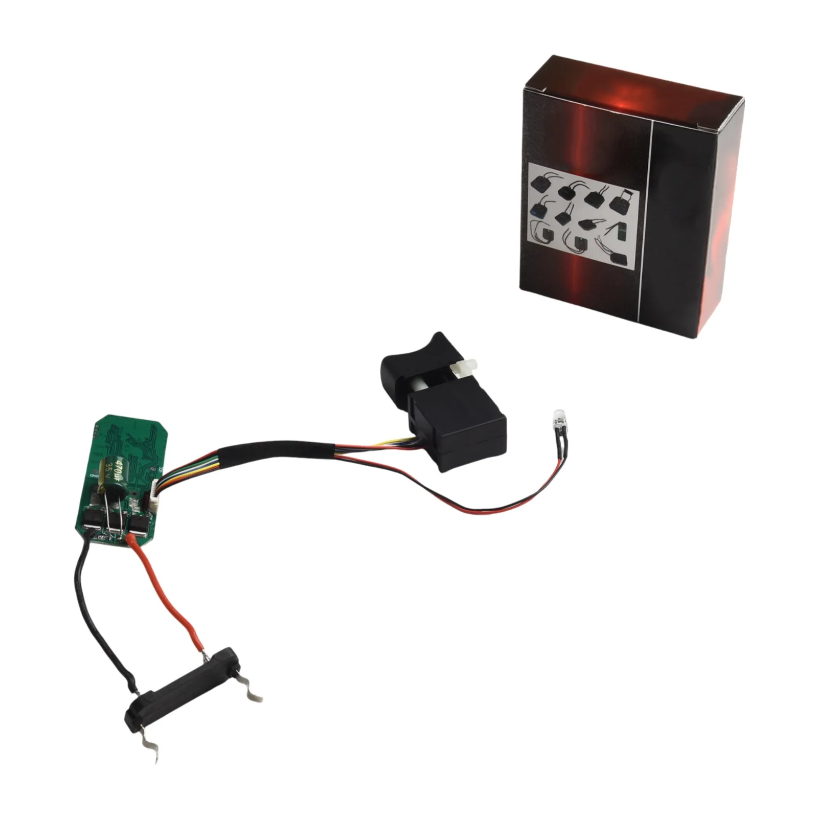 Replacement Controller Board for 16 8v Electric Drill Spare Part Suitable for Repairing and Restoring Drill Functionality