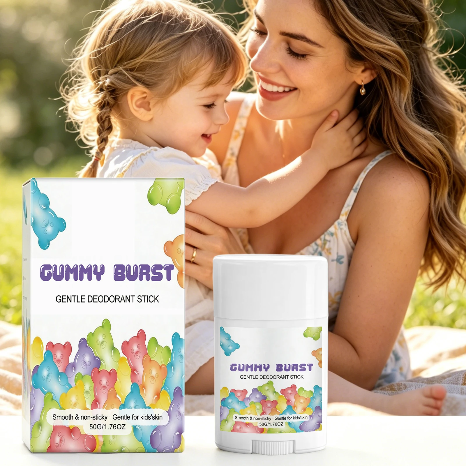 Natural Deodorant For Kids & Teens Sentitive Skin,24-Hour Protection Eliminate Sweat Odor Summer Ourdoor Sports Travel Deodorant