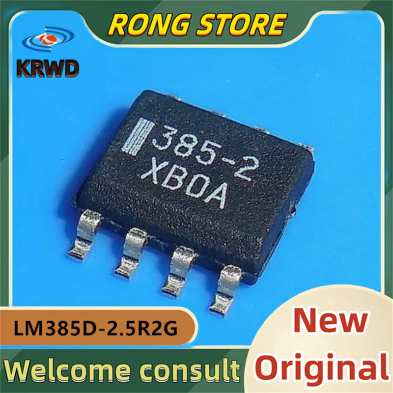 25PCS 385-2 New Original LM385D-2.5R2G LM385D-2.5  LM385D SOP8