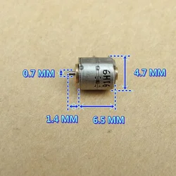 Ultraminiature 4.7MM Precision Stepper Motor Mini 2-phase 4-wire Stepper Motor DC 5V Stepper Motor