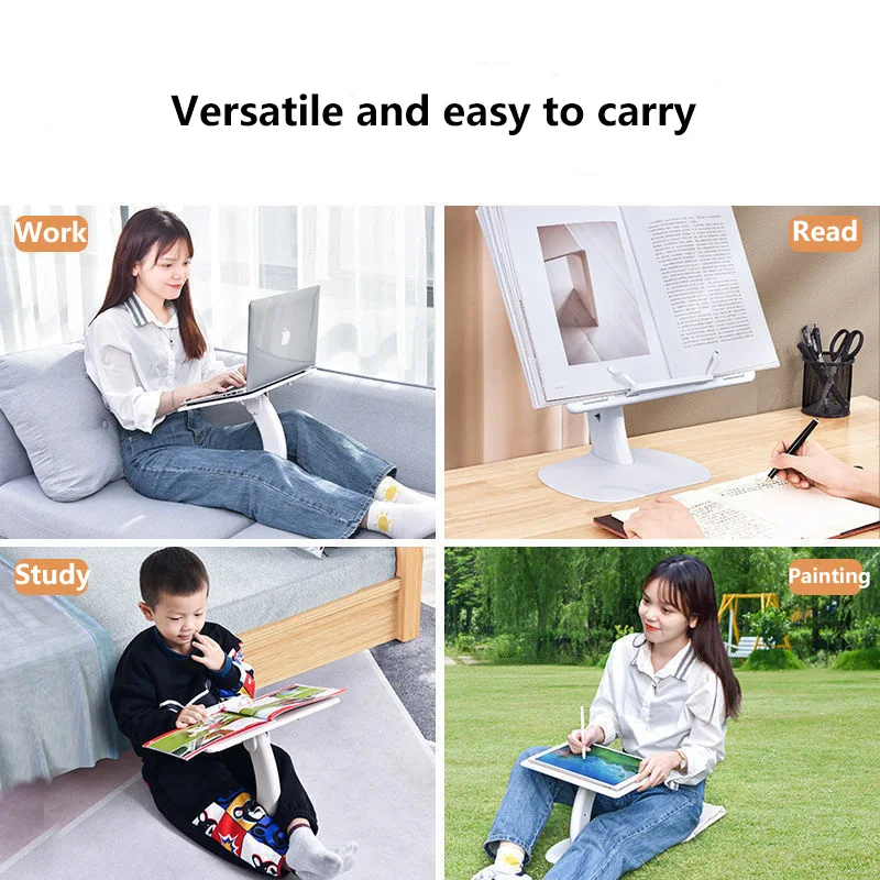 Lezen Rack Multifunctionele Verstelbare Intrekbare Lezen Rack Student Boekenplank Desktop Boek Clip Vaste Lezen Boekenplank