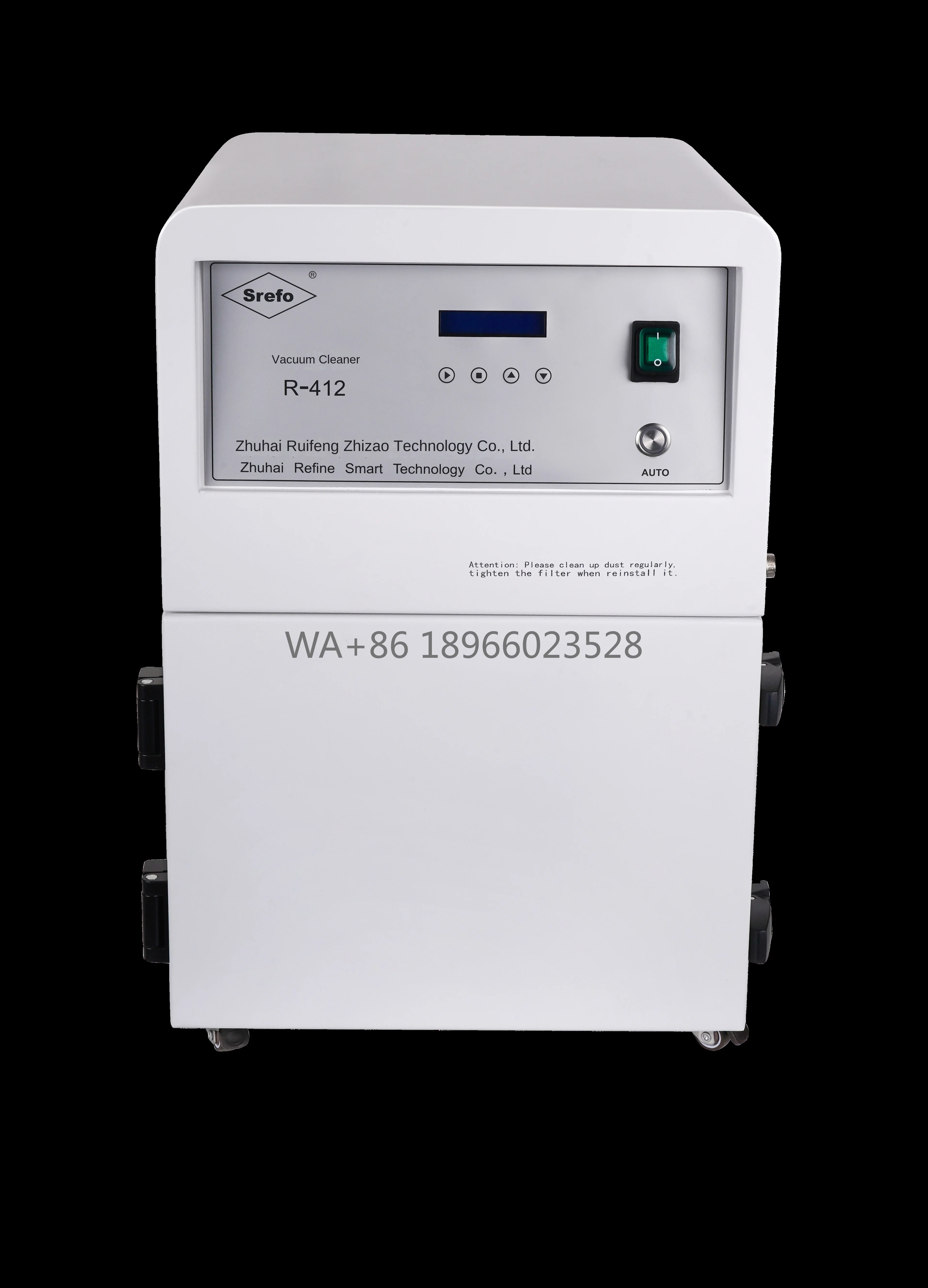 R-407-1 Dental Technician Double-station Vacuum Cleaner Zirconia Machine Tool Special Denture Processing Ruifeng Dust Collector