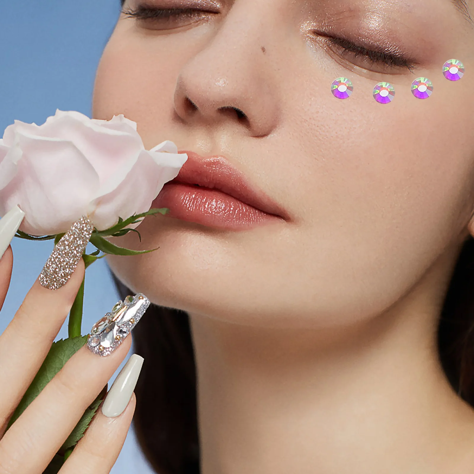 1440 قطعة أحجار الراين الكريستال 3.8-4.0 مللي متر الزجاج فلاتباك الأحجار الكريمة المستديرة Diy بها بنفسك الحرف مسمار الفن الملابس الأحذية الديكور الحرفية جواهر #4