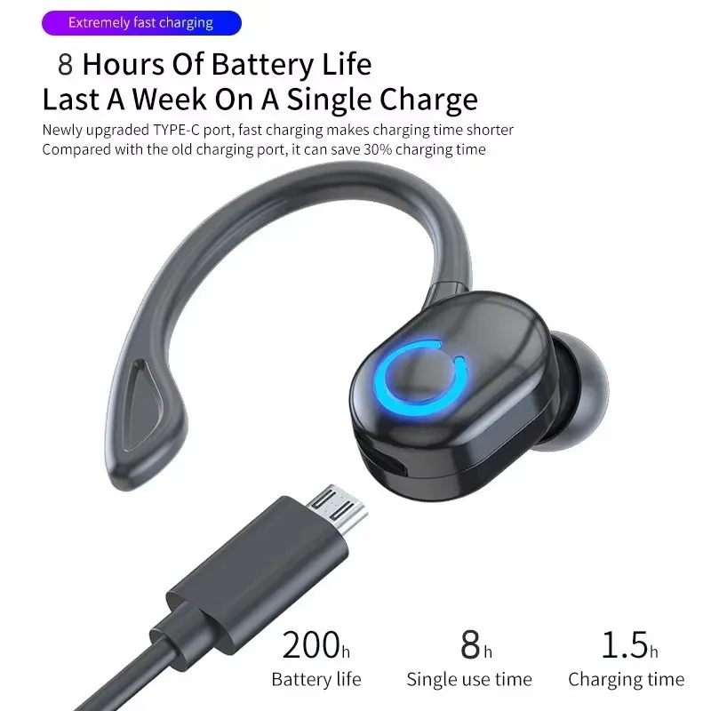 NUEVO TWS Auricular Bluetooth Auriculares inalámbricos Bluetooth Auriculares Auriculares W8 Auriculares Celulares Gamer Auriculares Envío gratis