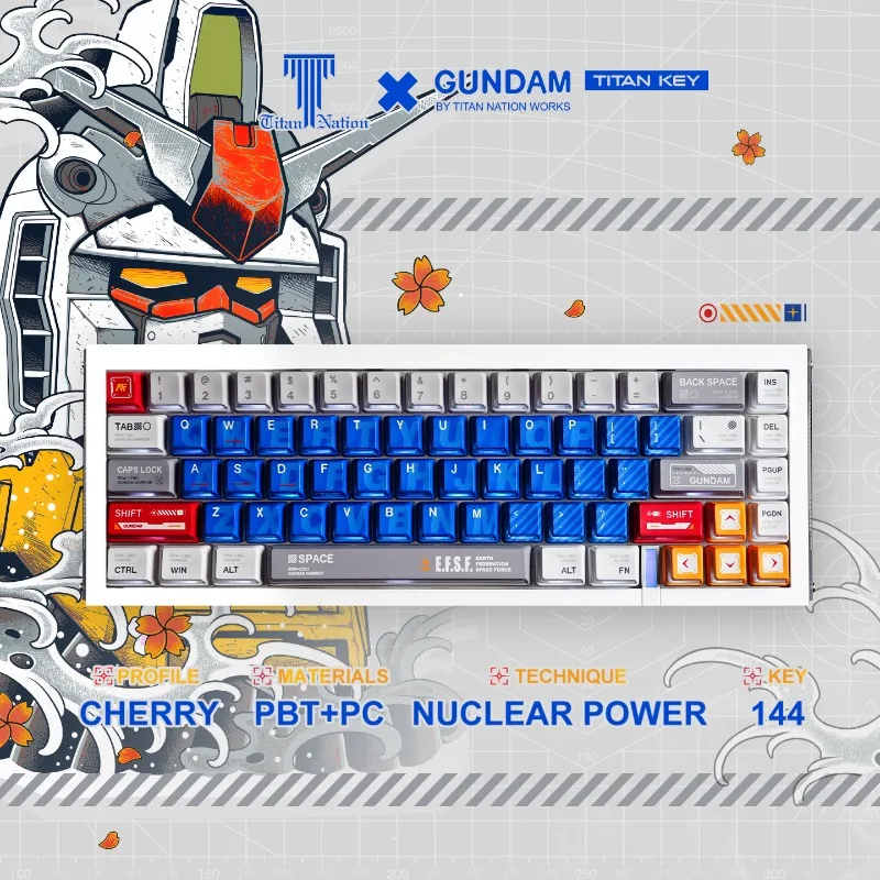

Toy Translucent Theme Keycaps Set Customized PBT/PC Material Cherry Profile Keyboard Caps for Mechanical Keyboard Accessories
