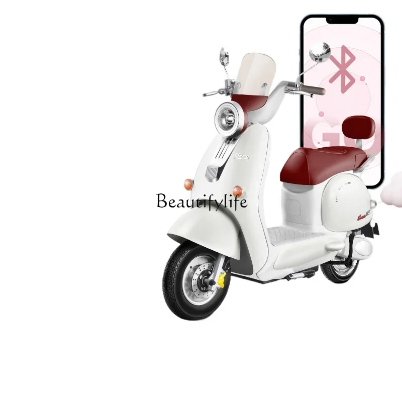 

PJ13Bluetooth smart electric car women commuting electric motorcycle adult walking battery car