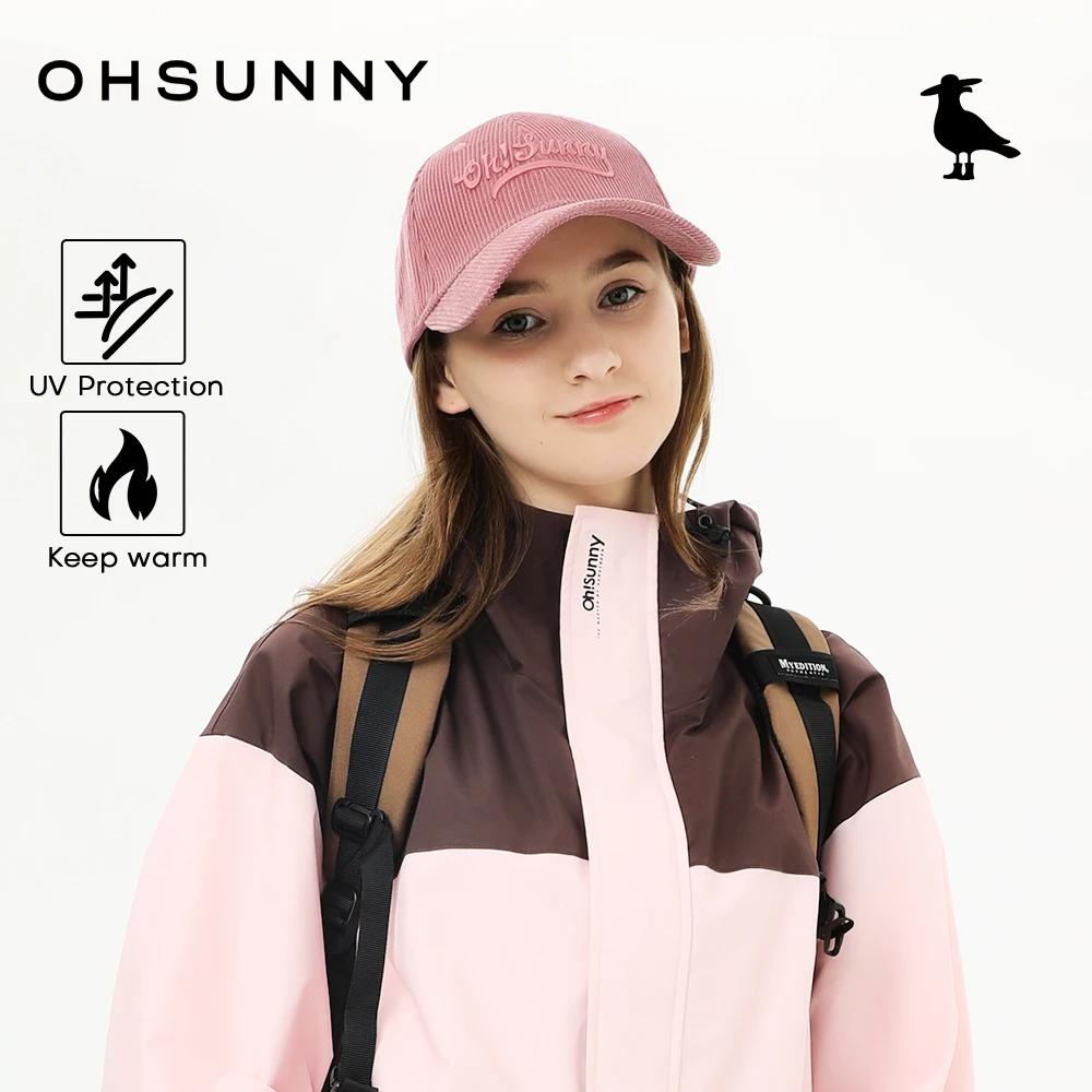 

OhSunny Hiking Caps Winter Fall New Fashion Adjustable Baseball Cap for Women High Quality Outdoor Sports Hip Hop Snapback Hat