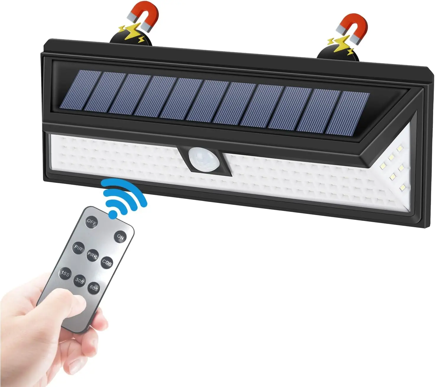 

Магнитные солнечные светильники для кемперов с пультом дистанционного управления – 3 режима освещения, магнитный датчик движения, водонепроницаемые солнечные светильники для кемперов