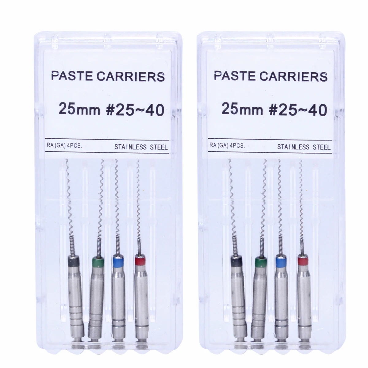 Perceuse dentaire endodontique portes, pâte rotative Glidden, porte-alésoir, moteur utiliser des limes en acier inoxydable 32mm/25mm