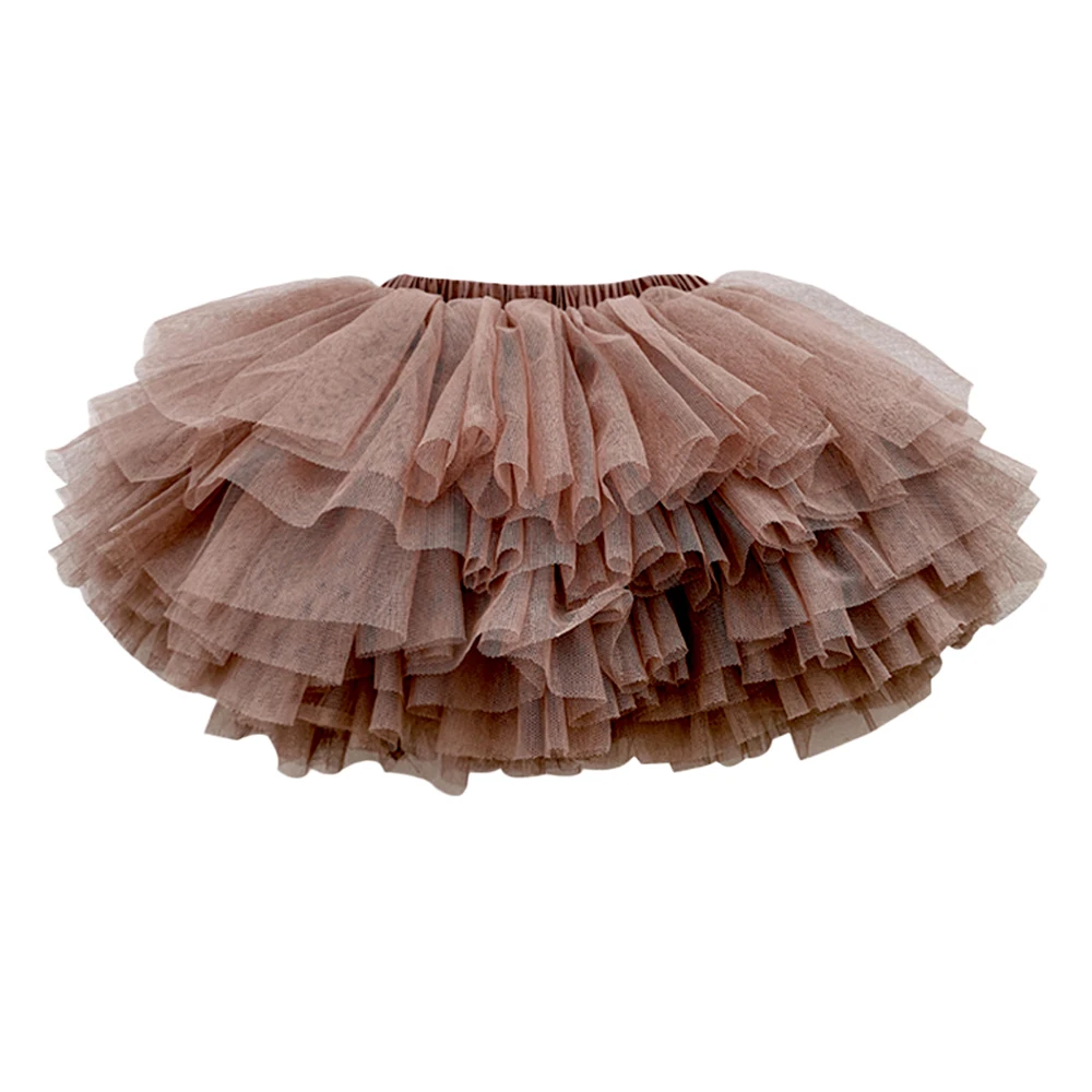 Baby Mädchen Tüllrock für Mädchen Tutu Prinzessin Ballkleid Pettiskirt Ballett Tanz Kinder Party/Geburtstag 6-lagiger Tüllrock 1-7 Jahre – Detail 16