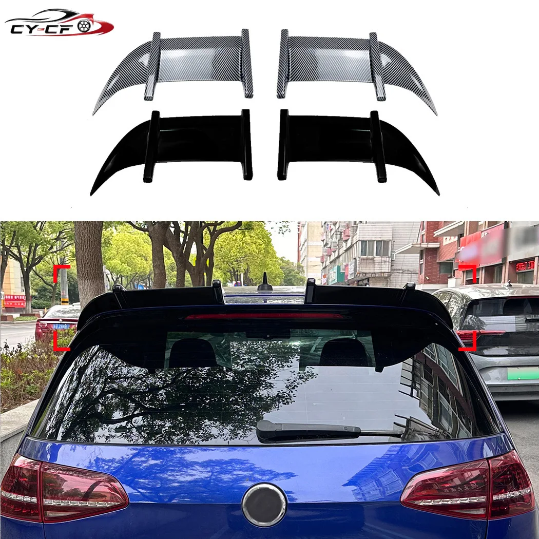 Alerón Trasero Estilo AK para VW Golf 7 7.5 MK7 MK7.5 R GTI GTD 2013-2019, Alerón de Techo, Kit de Carrocería, Tuning