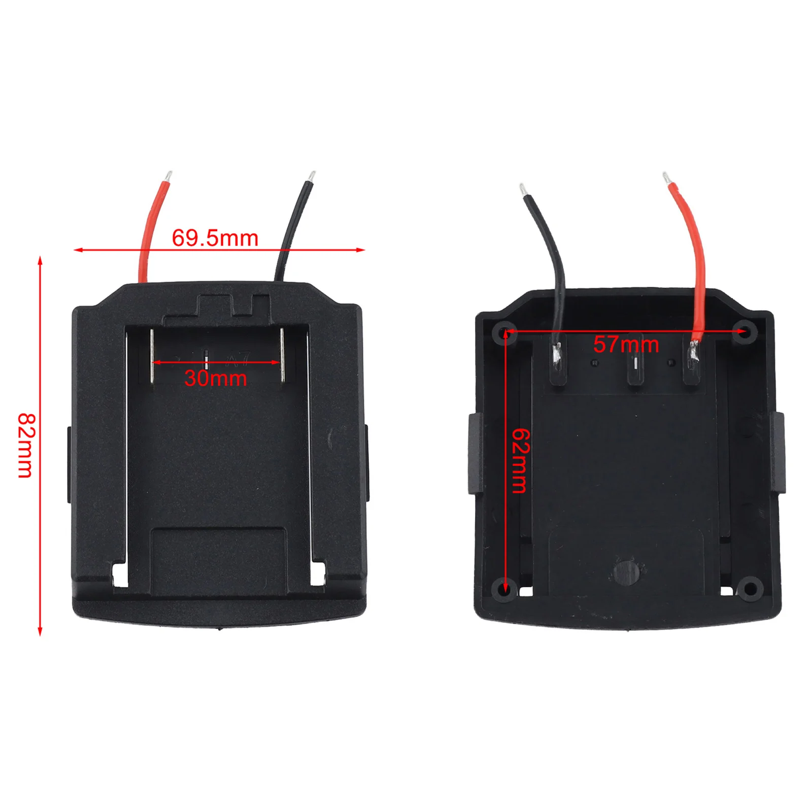 

Connector Terminal Block Battery Adapter for Dayi For A7 Battery Holder Designed for Power Mount in RC Toys Robotics and Tools