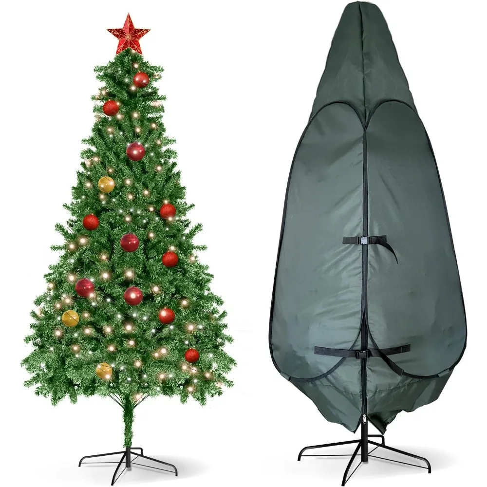 Storage Box, Upright Christmas Tree Storages Bag 7.5 Ft, Xmas Tree Storages Bag,Christmas Tree Storages Box, Storage Box