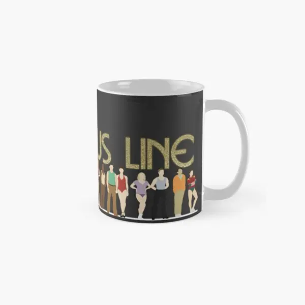 A Chorus Line Classic  Mug Photo Image Tea Gifts Coffee Design Cup Drinkware Simple Handle Round Printed Picture