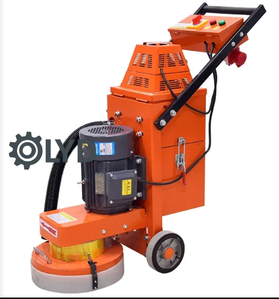 Grinding Machine for Warehouse Floors Featuring Motor Core High Efficiency Electric Hand-Held Floor Grinder Automatic Concrete