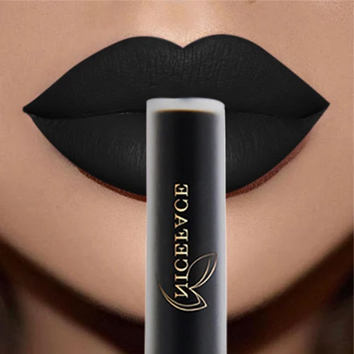 Imagen 2 del producto NICEFACE brillo de labios resistente al agua para mujer, brillo de labios mate de larga duración, lápiz labial líquido, cosmético Sexy, tinte de labios, maquillaje