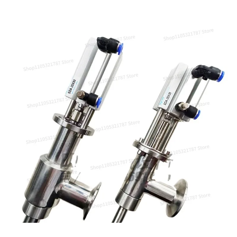 For 304 Stainless Steel Paste Liquid Filling Head Filling Machine Accessories Anti-drip Filling Pagoda Type Discharge Valve