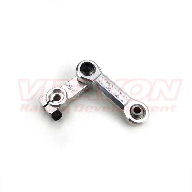 VITAVON CNC Alu#7075 Steering Link & Servo Saver 25T for Traxxas Sledge