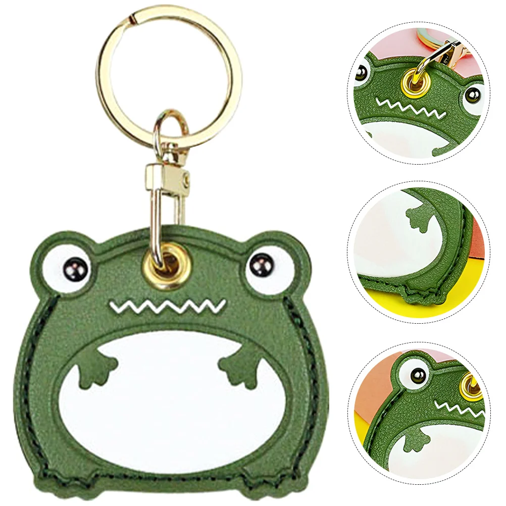 

Cartoon Keychain PU Access Card Cover Key Ring Cute Bag Accessory Entrance Guard Card Sleeve Protector