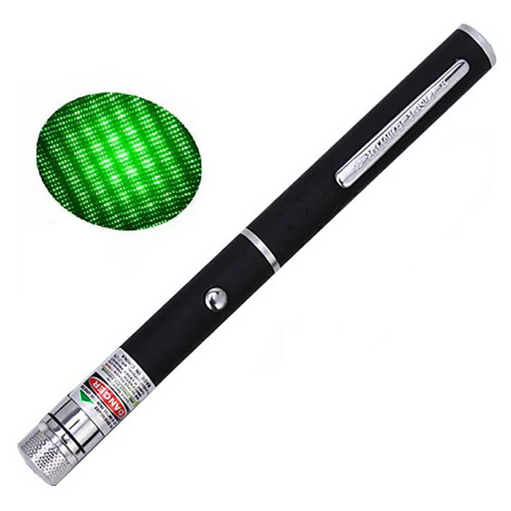 (Geerijdbare batterijen niet meegeleverd) Groene Rode Laserpointer Onderwijshulpmiddel Automatisch Katten Speelgoed Laser Focus Laserpen Combinatie