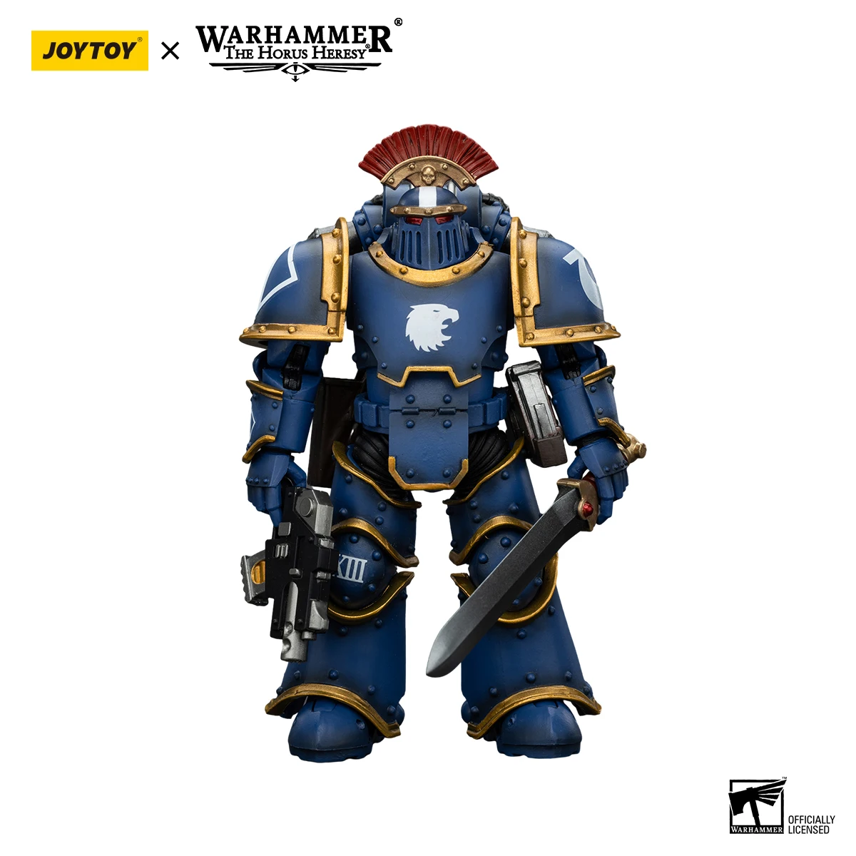 

Фигурка JOYTOY 1/18 Warhammer 40K Ultramarines Legion MKIII, тактический отряд, сержант, аниме-фигурки, игрушки, модель