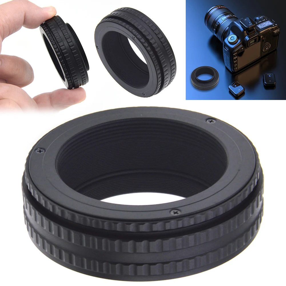 

M42 To M42 17mm To 31mm Lens Adjustable Focusing Helicoid Adapter Aluminum Alloy Lens Macro Helicoid Adapter Macro Tube