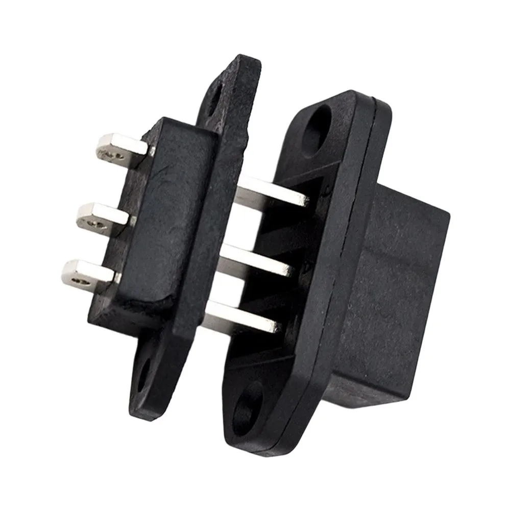 Reliable 3Pin Battery Connector Easy In Design Compatible with Electric for scooters and Battery Operated Vehicles