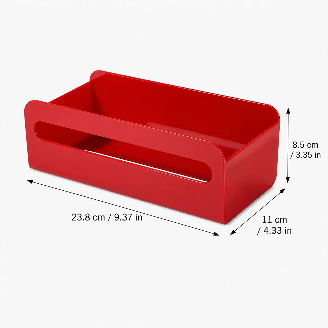 No-Drill Magnetic Wall Mount Tissue Holder Space Saving Storage Box Kitchen Bathroom Napkin Kitchen Towel Organizer Rack view 3