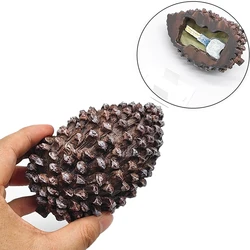 Outdoor Garden Key Safe Box Hidden Rock Hide Keys In Pine Cone Safety Storage Box For Home RV Key Safes Creative Hide Spare Keys