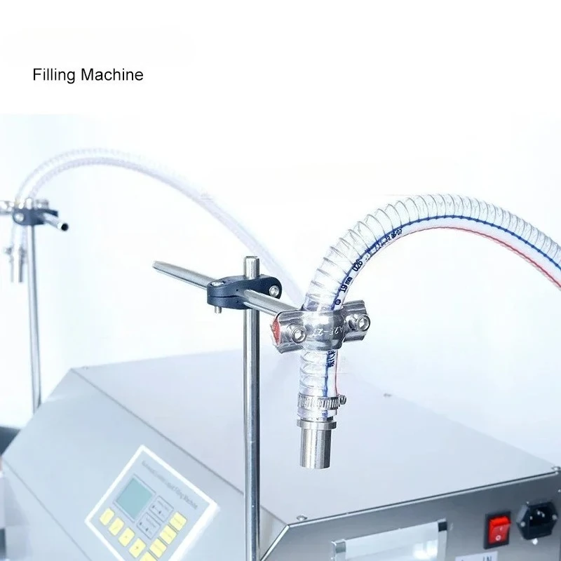 ZS-GP262W Riempitrice e pesatrice Pompa a ingranaggi Olio motore Riempitrice per fiale a doppia testa