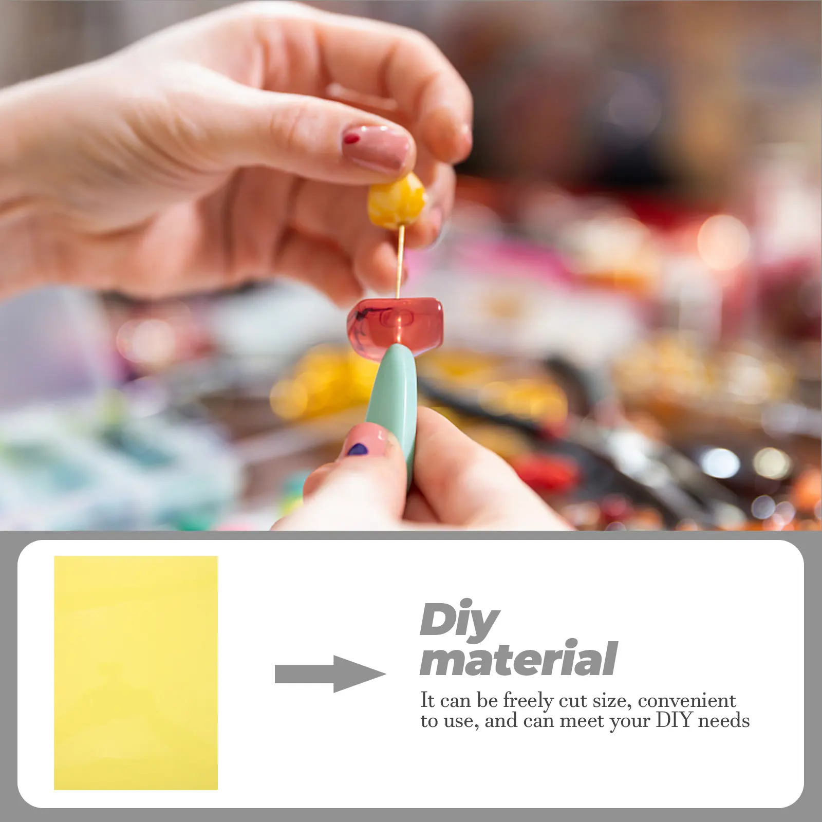 4Sheets Heat Shrink Sheet Premium Cuttable DIY Handicraft Making Material for Brooches Jewelry Crafts Kids Art Projects