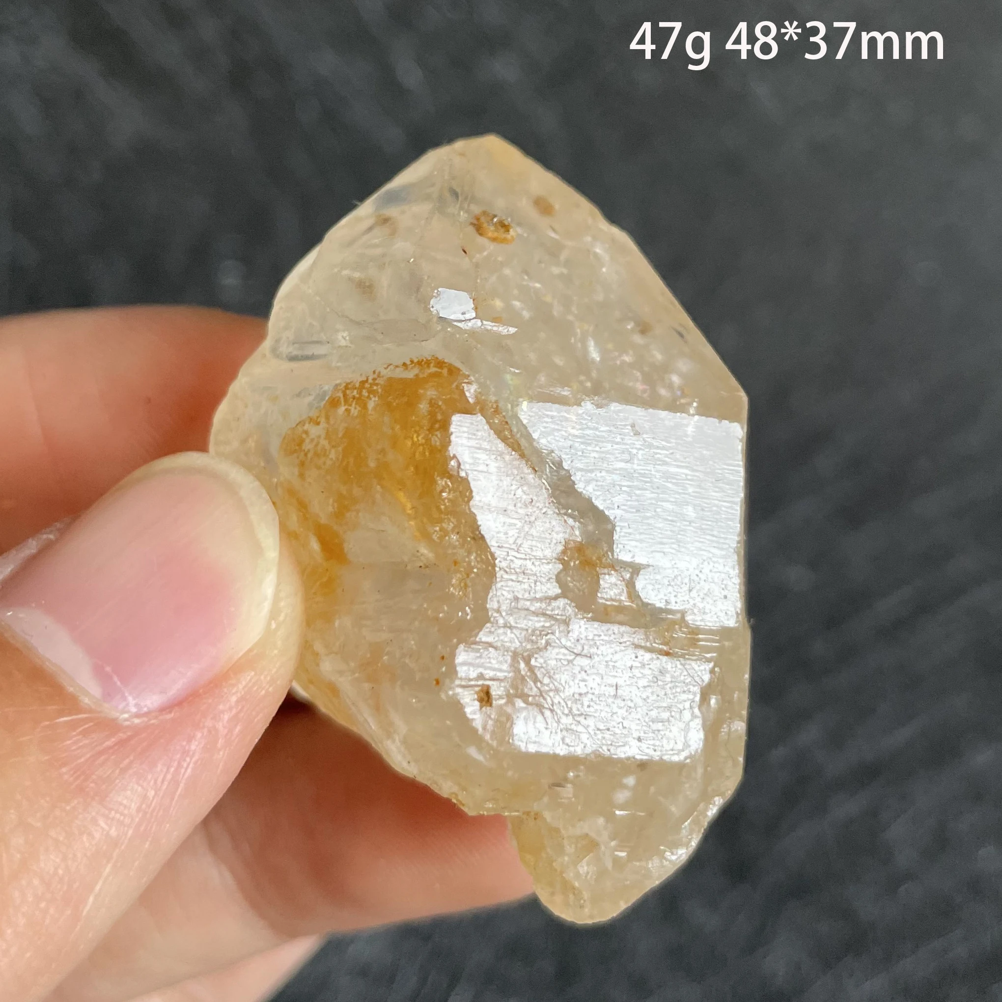 Natural Stone Madagascar Skeletal Crystal Mineral Specimen Clear Quartz Cluster Raw Rock Decoration Rough Polished Healing
