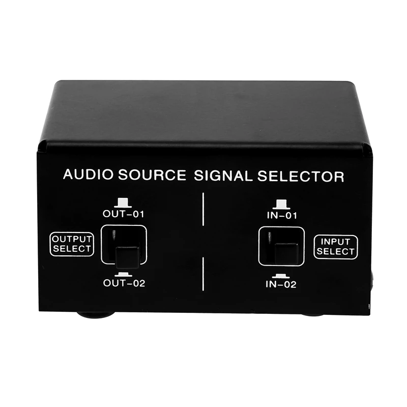 2 In 2 Out Audio Source Signal Selection Switcher Audio Distributor Signal Selector Tone Volume Stereo Amplifier Board