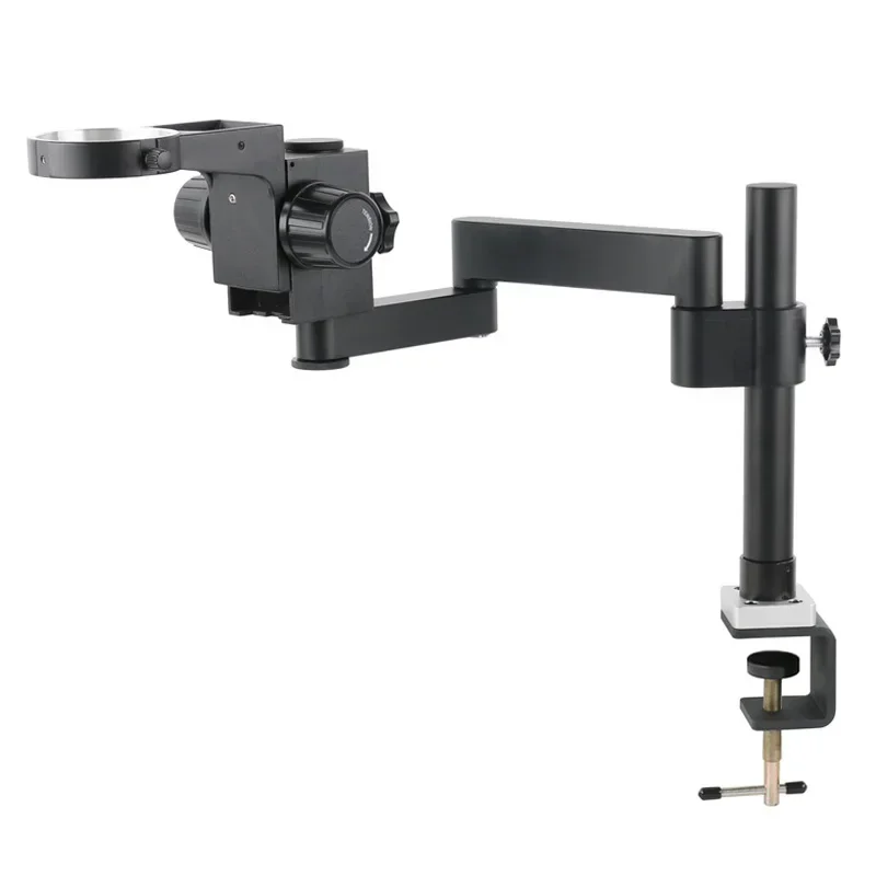 

Articulating Arm Clamp Microscope Bracket 76mm 50mm Focusing Holder For Stereo Microscope Monocular lens Video Microscope Camera