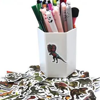 10/50/100張趣味恐龍貼紙卡通貼紙玩具文具吉他手機自行車筆記型電腦行李箱汽車塗鴉兒童貼紙 12 最佳銷售 滑稽的貼紙 - №7