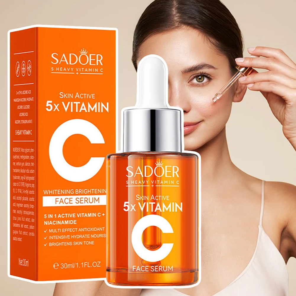 

Advanced Vitamins C Gloss Serum With Hyaluronic Acid Centella Skin Brightening Anti-Aging Essences For Women Girls