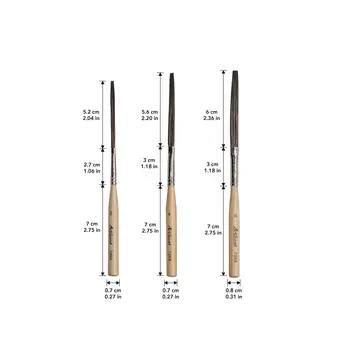 8 best sales pędzel do pinstripingu - №1