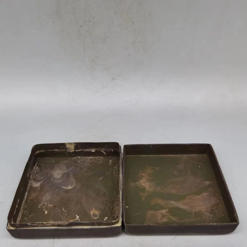 Antique Miscellaneous Wholesale Antique Copper Brass Old Ink Box Old Copper Ware Study Supplies Crafts Home Crafts