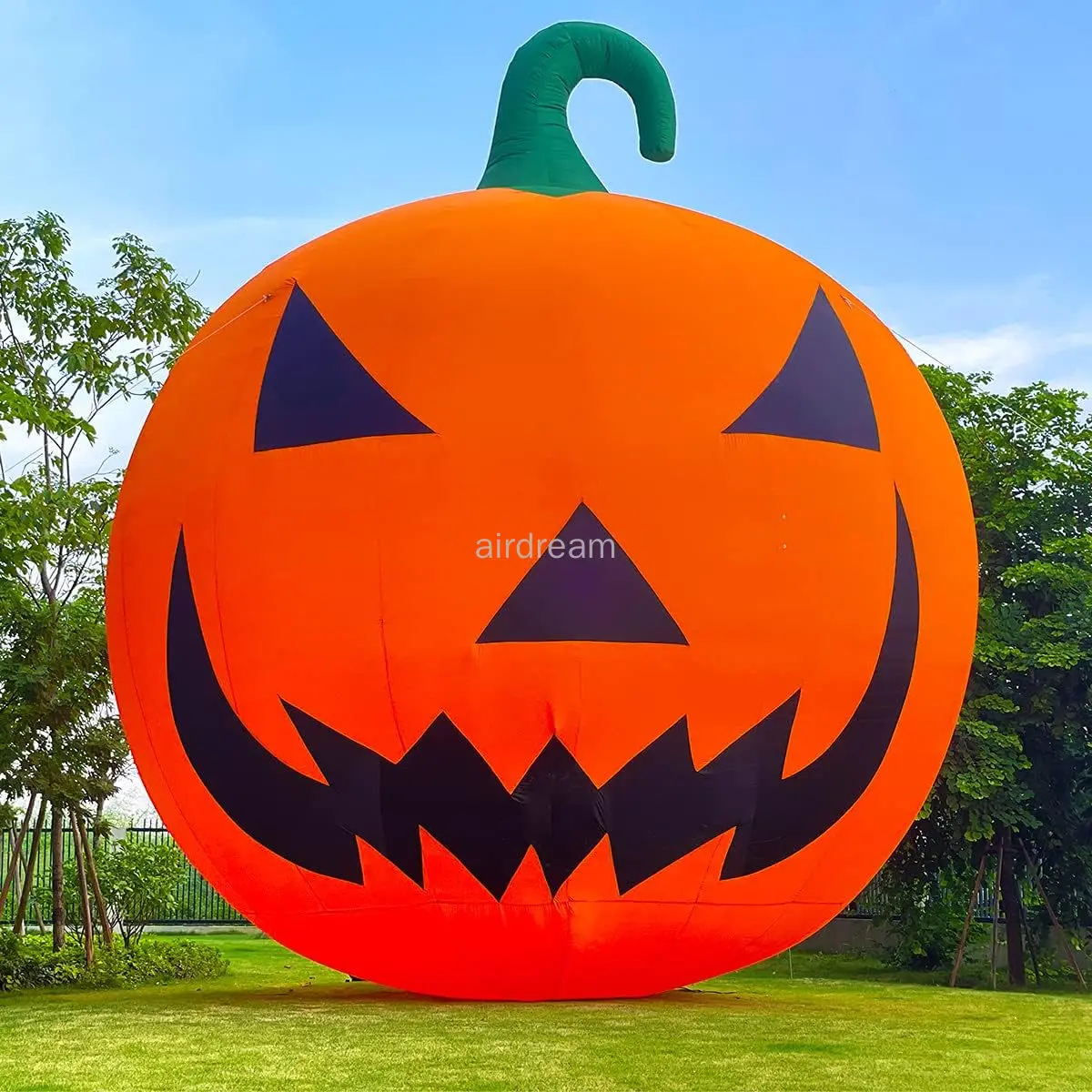 Large 20/26/33Ft Outdoor Halloween Inflatable Pumpkin Decorations with Blower Halloween Decorations