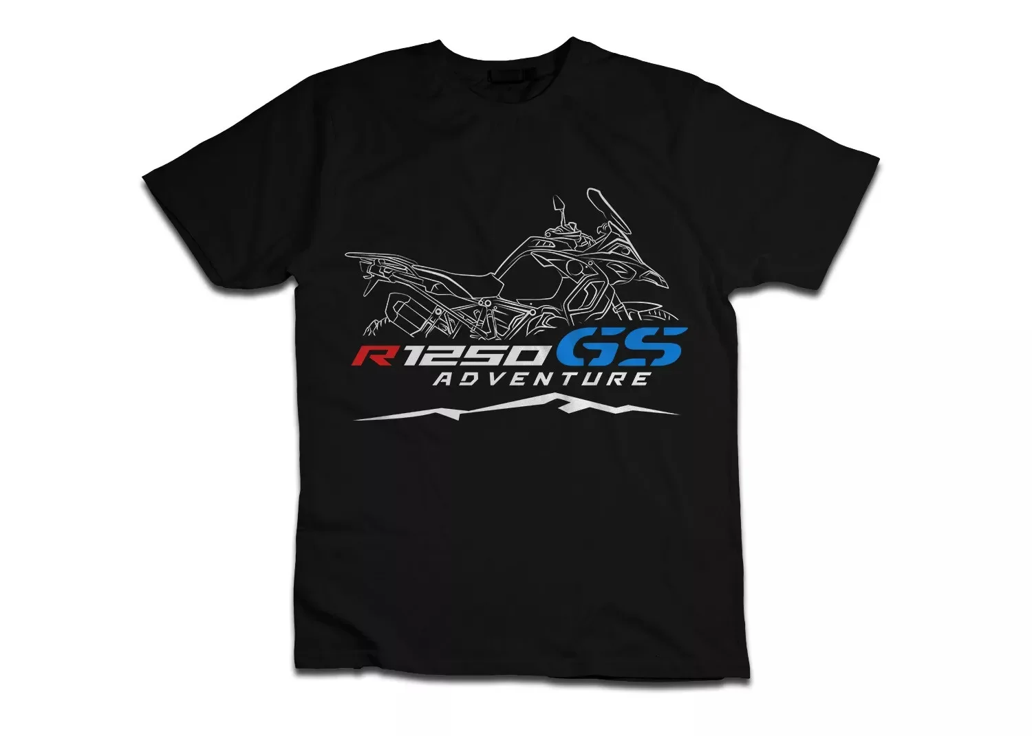 

2024 Men T Shirt Casual R1250GS Adventure Motorcycle for ADV Riders T-shirt Graphic Summer Short Sleeves 100% Cotton S-3XL Tee